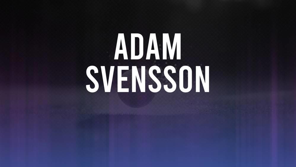 Adam Svensson The 2024 Shriners Children's Open betting odds and trends