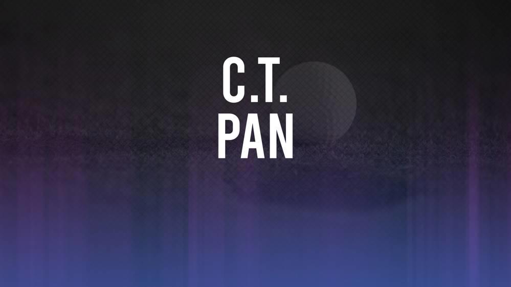 C.T. Pan The 2024 Fortinet Championship betting odds and trends