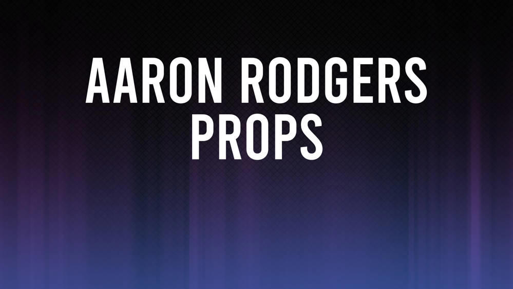 Week 7 Jets vs. Steelers Player Props: Aaron Rodgers