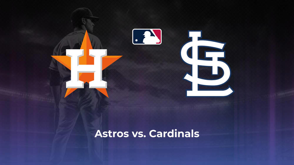 Astros vs. Cardinals Betting Odds, Probable Starters 6/3/2024