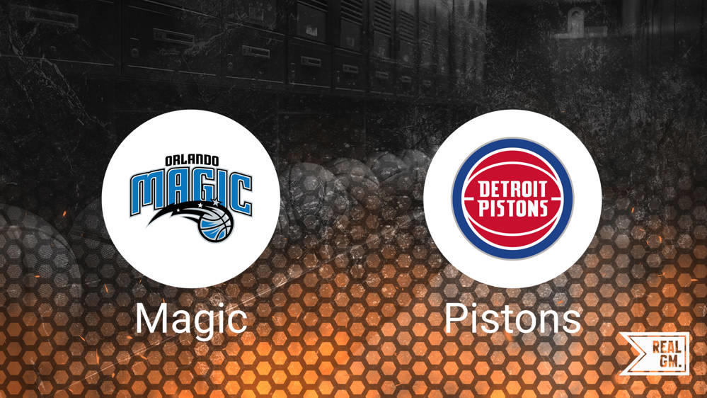 Magic vs. Pistons Tickets for Sale Saturday, Jan. 25 RealGM