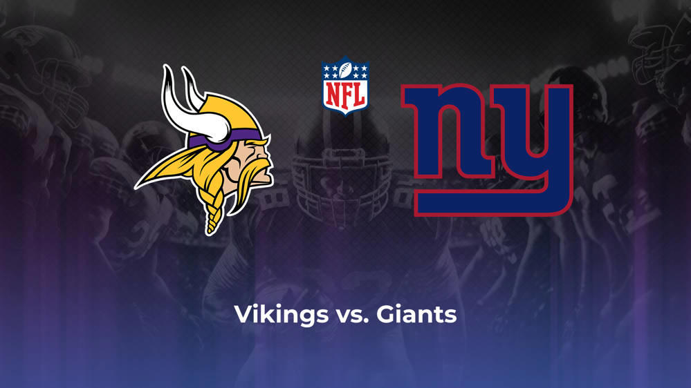 Bet on Vikings vs. Giants in New Jersey: Betting Odds, Line and Spread