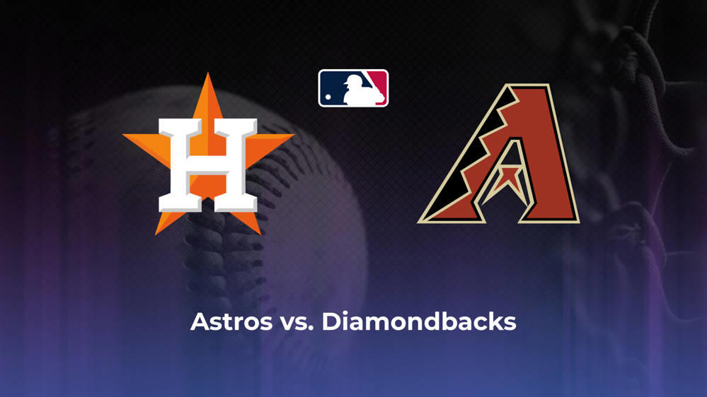 Astros vs. Diamondbacks Betting Odds, Probable Starters 9/7/2024