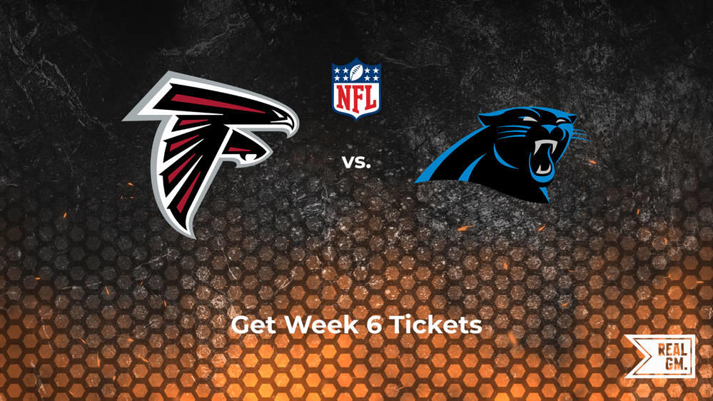 Week 6: Falcons vs. Panthers – Tickets available for Sunday, October 13