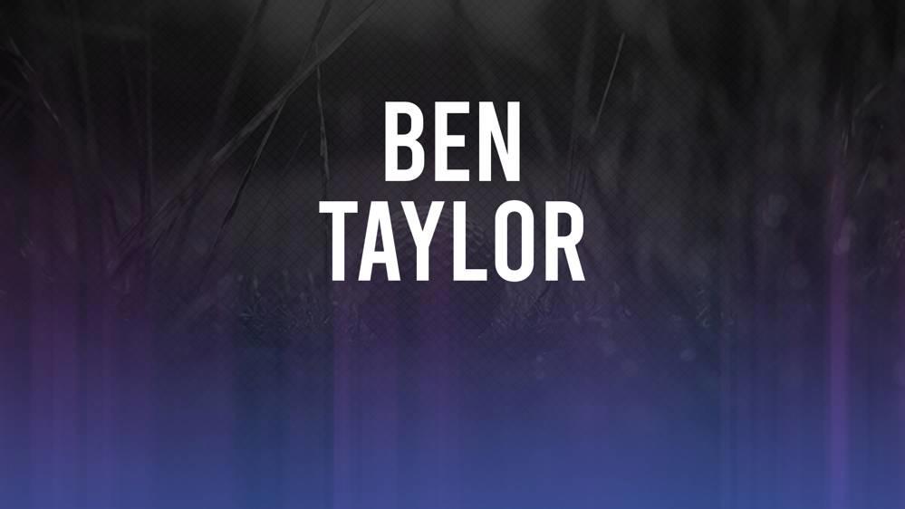 Ben Taylor The 2024 Shriners Children's Open betting odds and trends