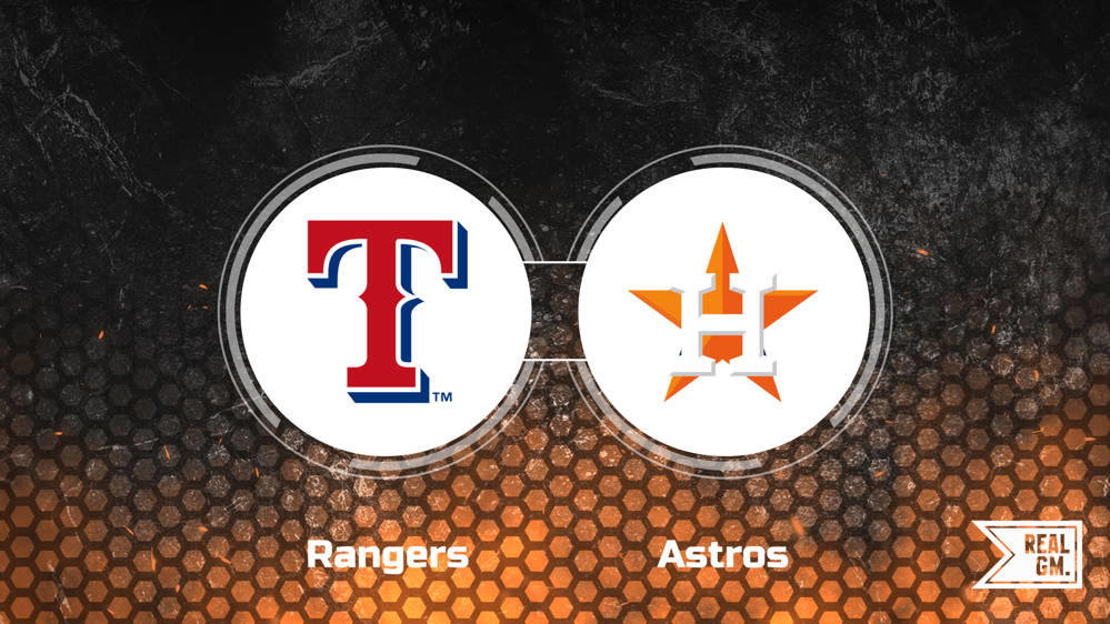 Rangers vs. Astros TV Channel and Live Stream Info - April 6 | RealGM