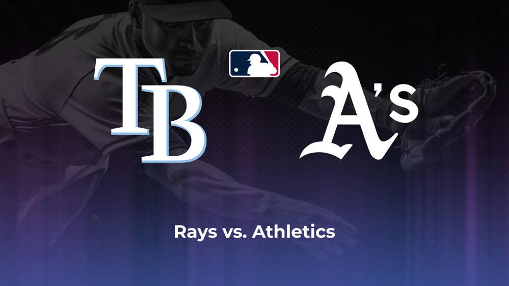 Rays vs. Athletics Betting Odds, Probable Starters 8/22/2024