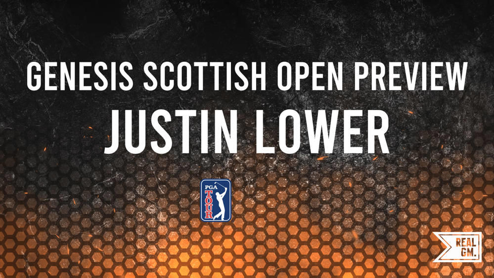 The 2024 Genesis Scottish Open Odds Justin Lower RealGM