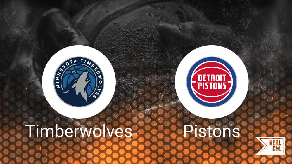 Where to Watch Timberwolves vs. Pistons Live Stream & TV Channel March 30 RealGM