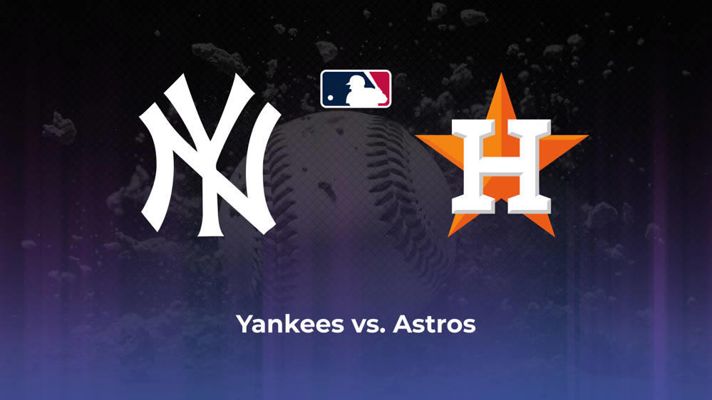 Yankees vs. Astros Betting Odds, Probable Starters 5/8/2024