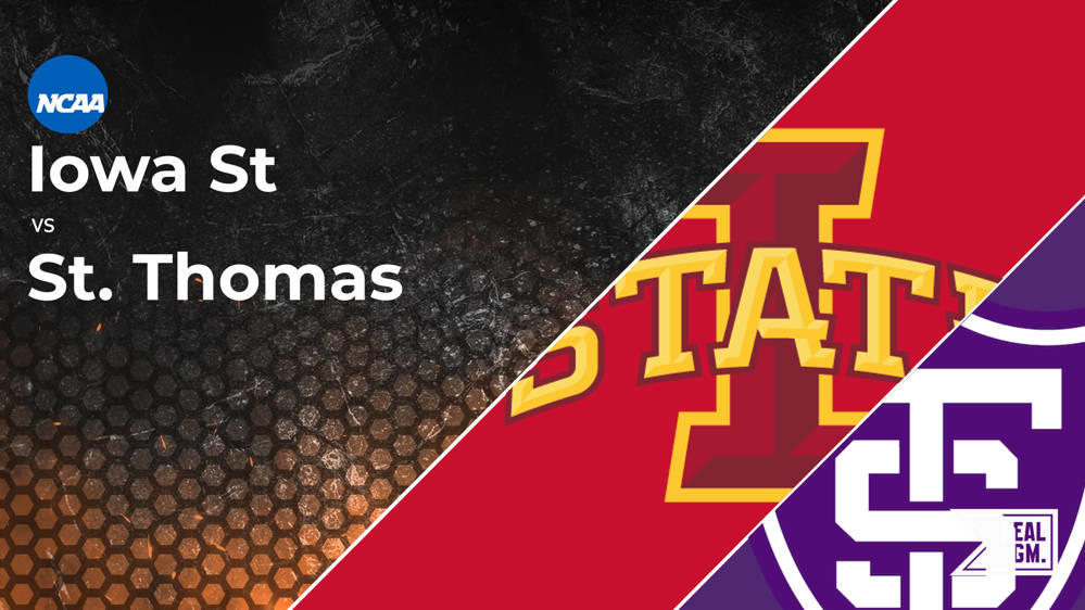 Iowa State vs. St. Thomas Women's Basketball Prediction, Odds & Insights for November 14 RealGM