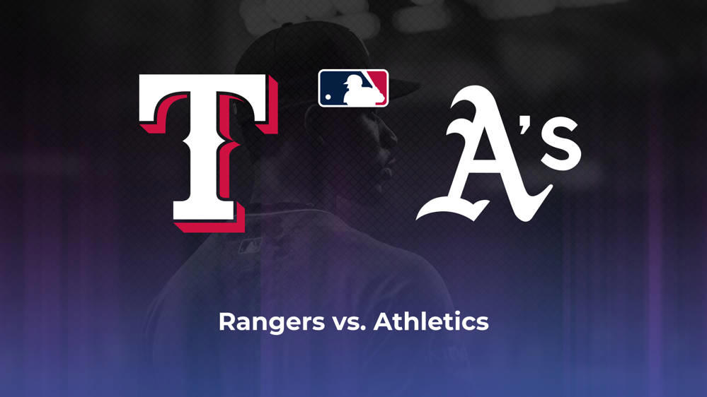 Rangers vs. Athletics Betting Odds, Probable Starters 9/24/2024