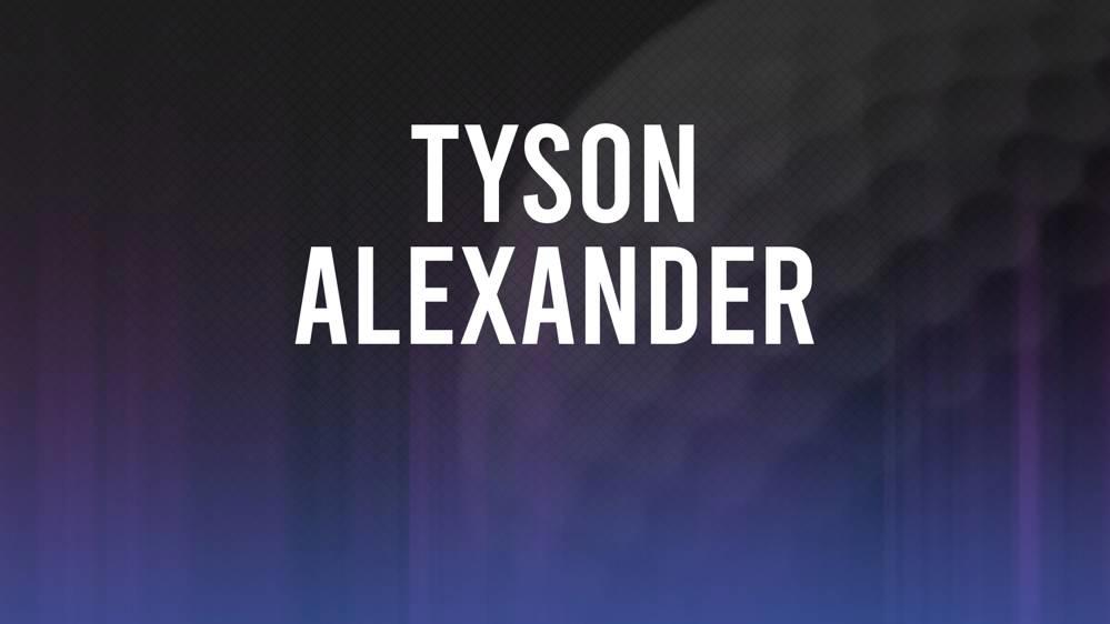 Tyson Alexander The 2024 Texas Children's Houston Open betting odds and trends