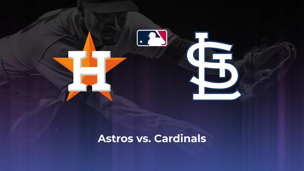 Astros vs. Cardinals Betting Odds, Probable Starters 6/5/2024