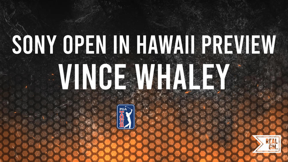 The 2025 Sony Open In Hawaii Odds Vince Whaley RealGM