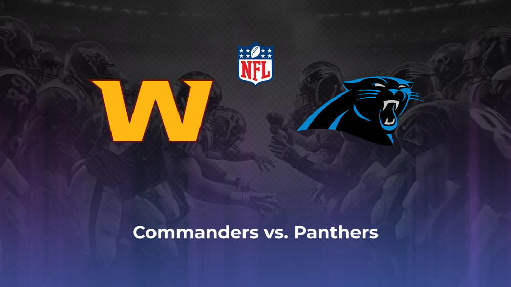 Bet on Commanders vs. Panthers in New Jersey: Betting Odds, Line and Spread