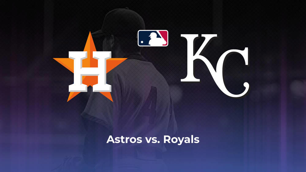 Astros vs. Royals Betting Odds, Probable Starters 9/1/2024