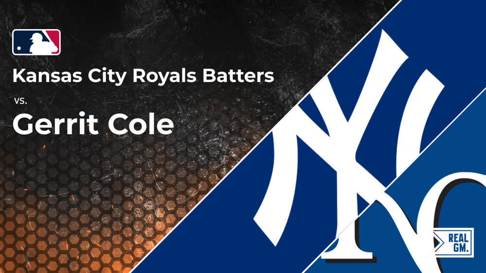 Royals vs. Gerrit Cole and the Yankees Batter vs. Pitcher Stats and