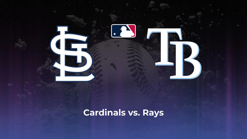 Cardinals vs. Rays Betting Odds, Probable Starters 8/8/2024