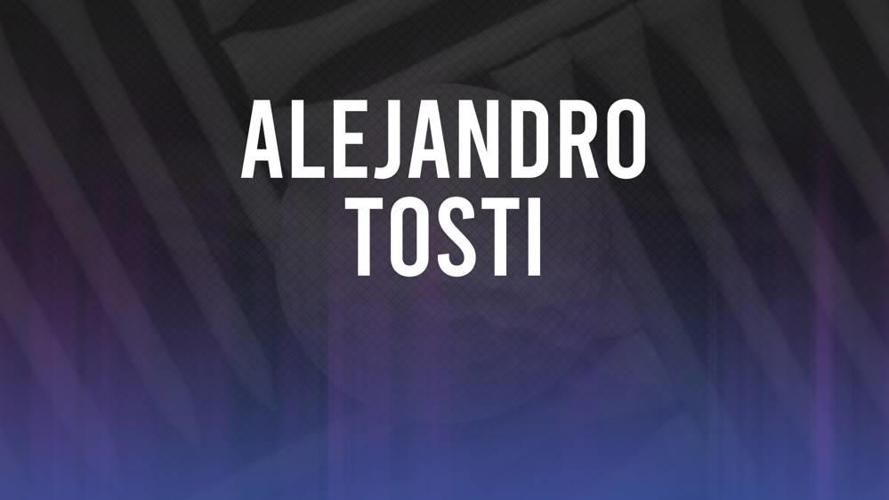 Alejandro Tosti The 2024 Black Desert Championship betting odds and trends