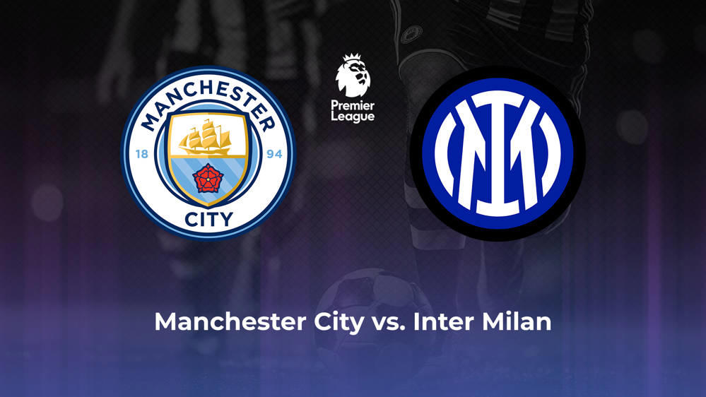 Manchester City vs. Inter Milan Betting Odds, Offensive Leaders, & Moneyline 9/18/2024