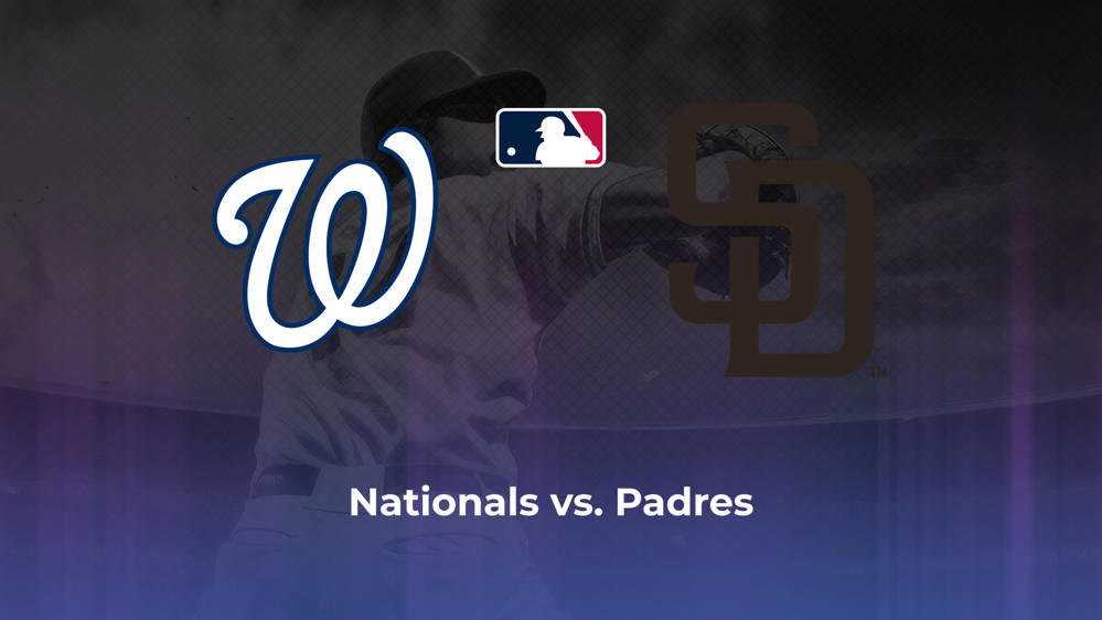 Nationals vs. Padres Betting Odds, Probable Starters 7/23/2024