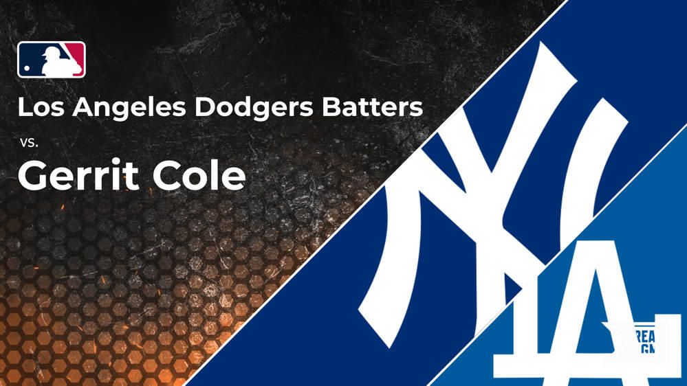 Dodgers vs. Gerrit Cole and the Yankees: Batter vs. Pitcher Stats 