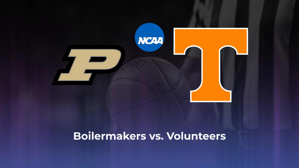 Purdue vs. Tennessee NCAA tournament Elite Eight betting odds and
