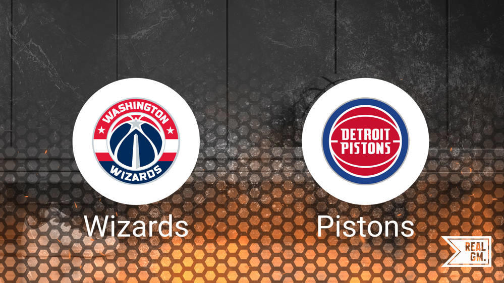 Wizards vs. Pistons Tickets for Sale Sunday, Nov. 17 RealGM
