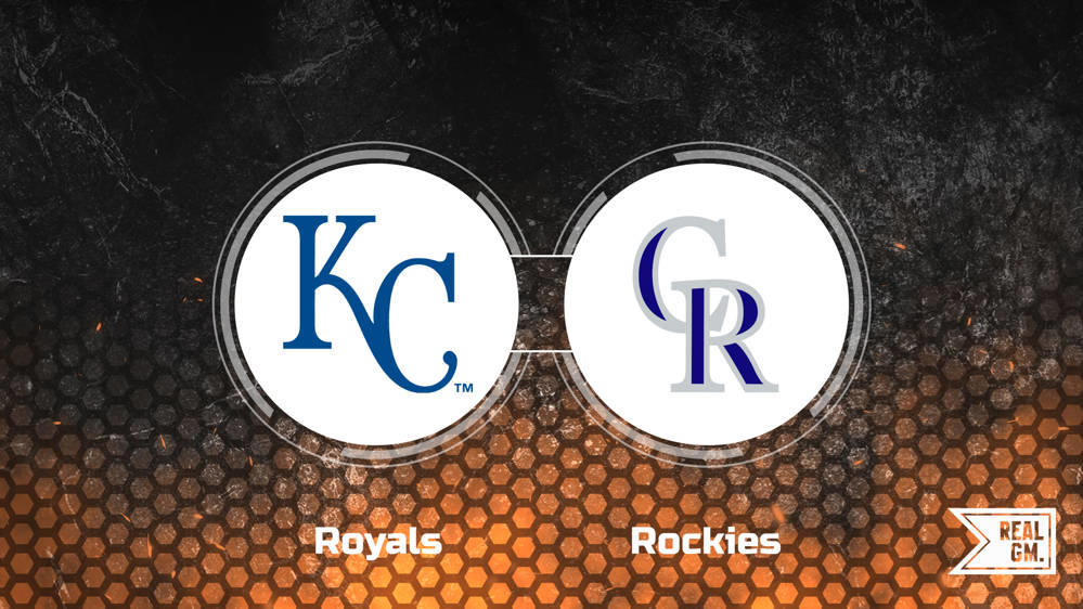 Royals vs. Rockies Player Props Betting Odds RealGM