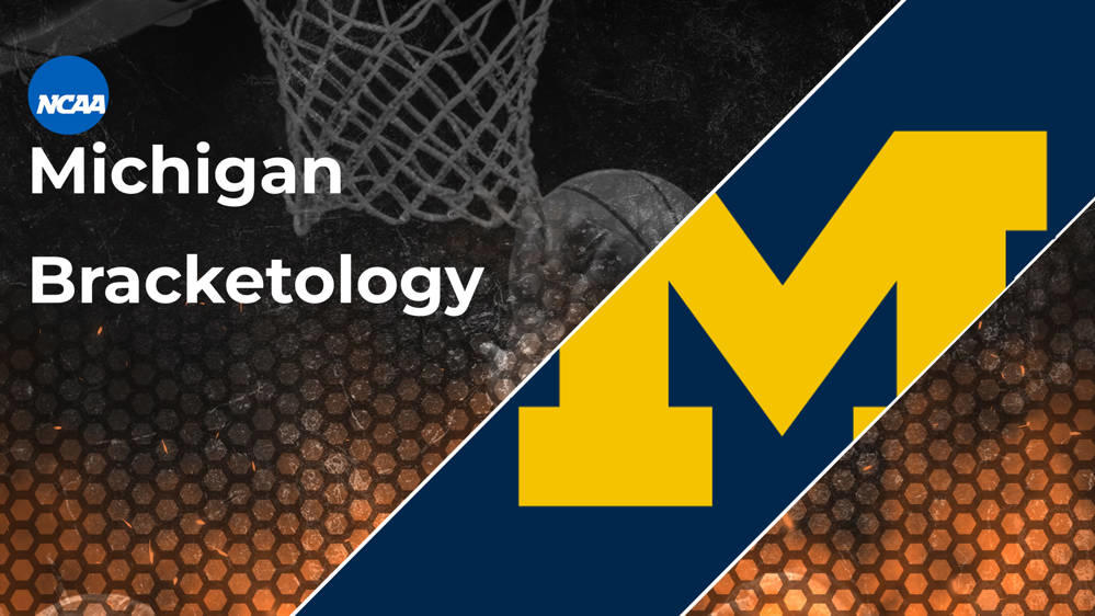 Michigan Bracketology 2025 March Madness Odds RealGM