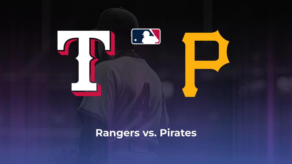 Rangers vs. Pirates Betting Odds, Probable Starters 8/21/2024