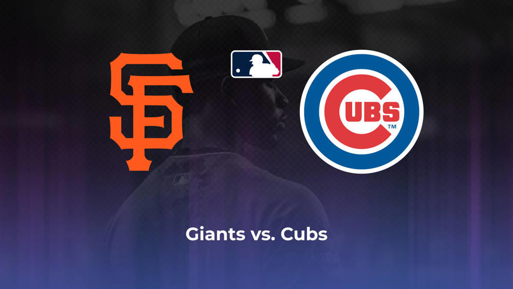 Giants vs. Cubs Betting Odds, Probable Starters 6/26/2024