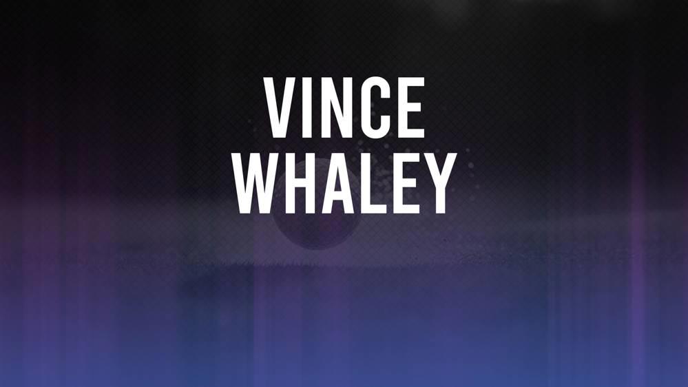 Vince Whaley The 2024 RBC Canadian Open betting odds and trends