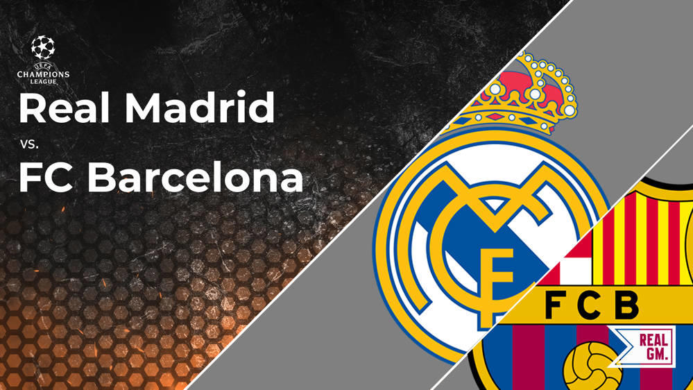 Real Madrid vs. FC Barcelona Prediction & Odds October 26 RealGM