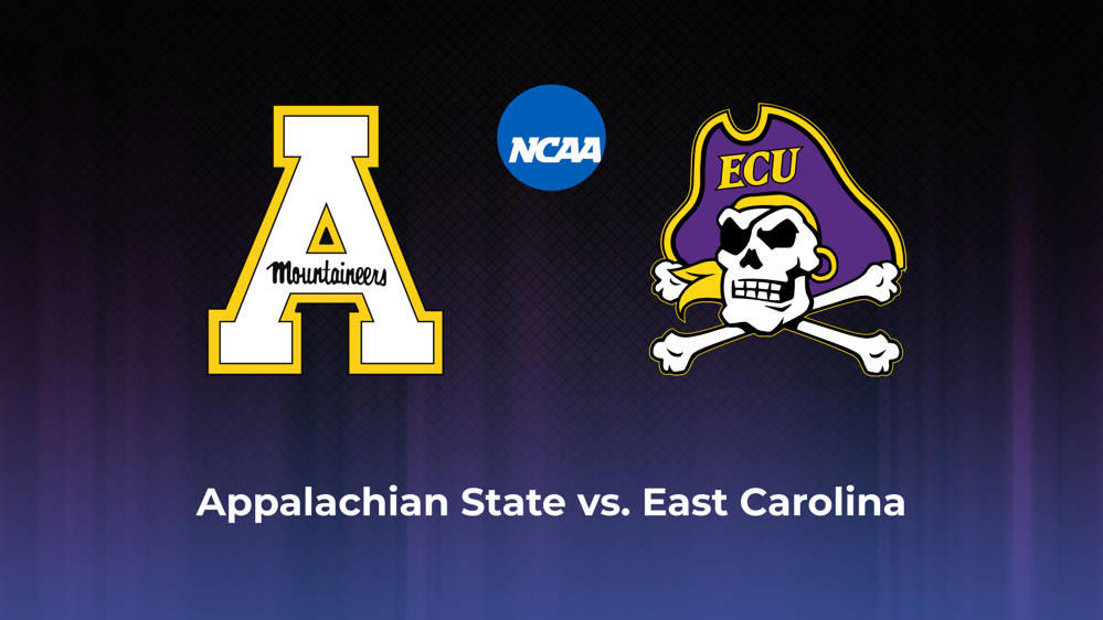 Appalachian State vs. East Carolina Spread, Line & Odds for Sept. 14