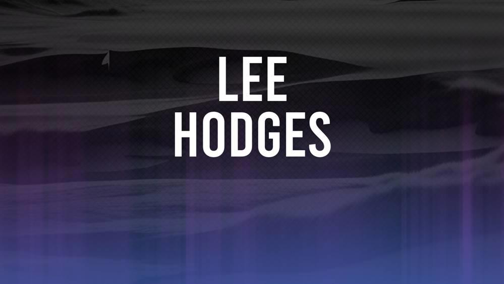 Lee Hodges The 2024 Fortinet Championship betting odds and trends