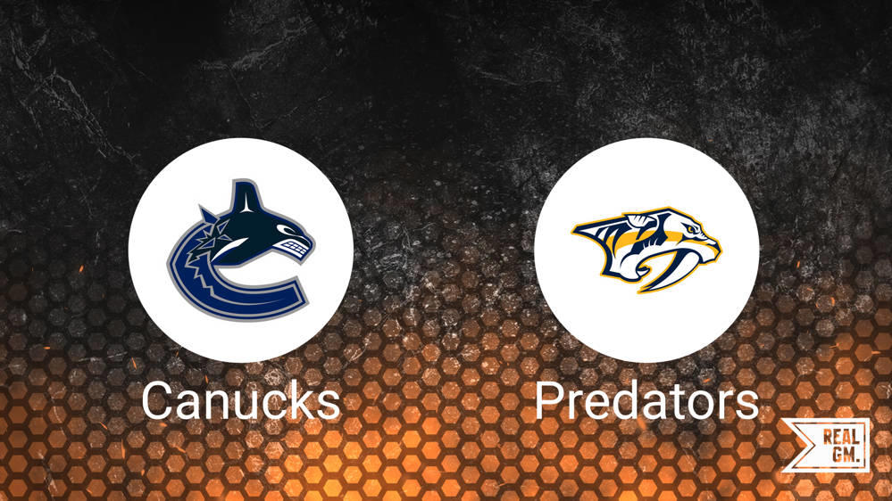 Canucks vs. Predators TV Channel and Live Stream Info | NHL Playoffs