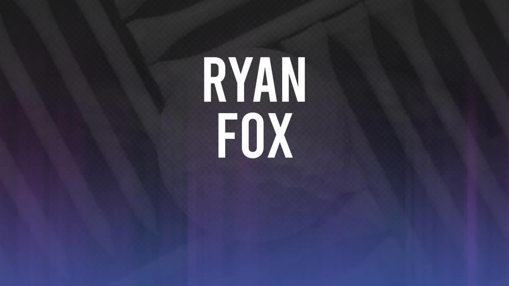 Ryan Fox The 2024 Texas Children's Houston Open betting odds and trends