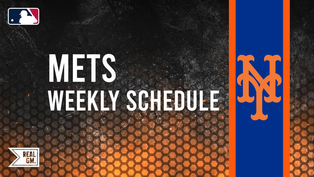 This Week’s Mets Schedule September 2328 RealGM