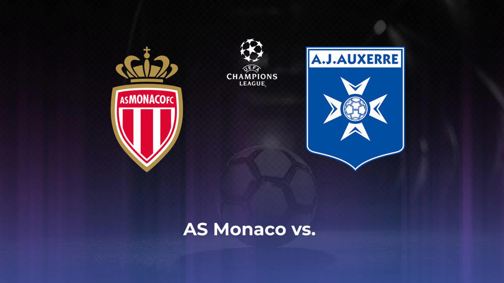 AS Monaco vs. AJ Auxerre Betting Odds, Offensive Leaders, & Moneyline 9/14/2024