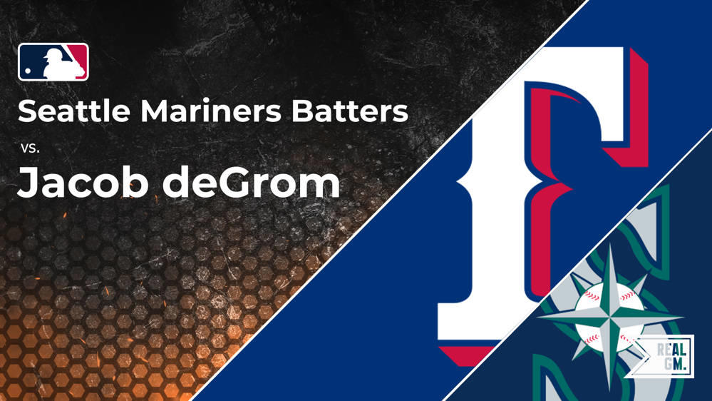 Mariners vs. Jacob deGrom and the Rangers Batter vs. Pitcher Stats and