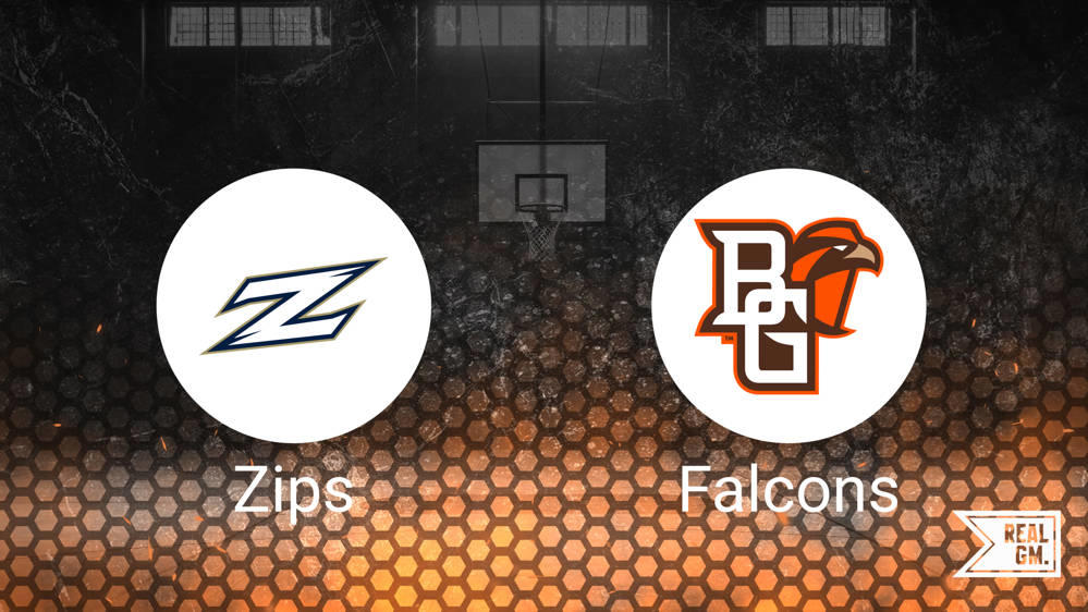Akron vs. Bowling Green TV Channel and Live Stream Info MAC Tournament RealGM