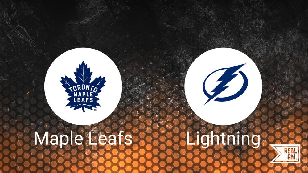 Maple Leafs vs. Lightning TV Channel and Live Stream Info October 21