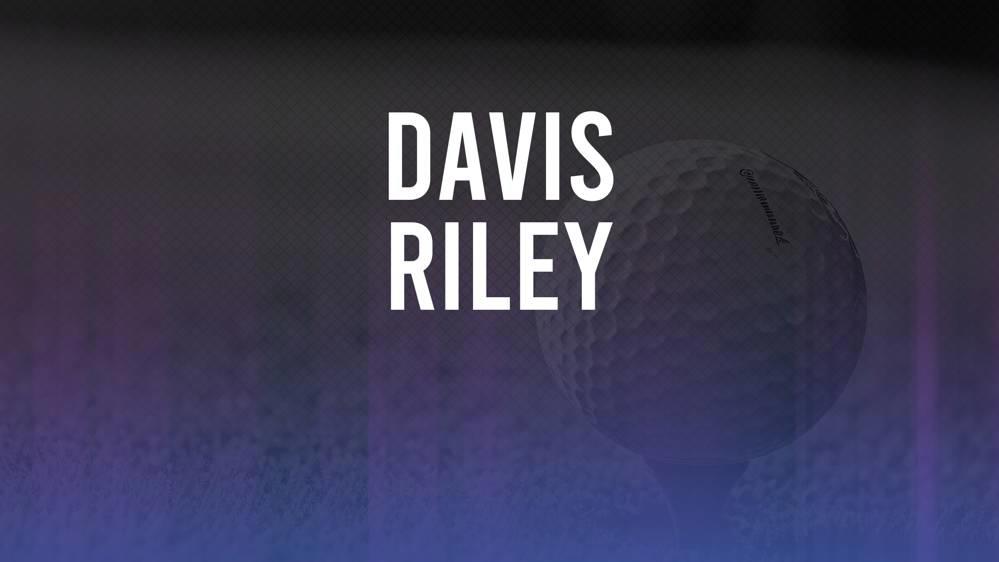 Davis Riley The 2024 Valero Texas Open betting odds and trends