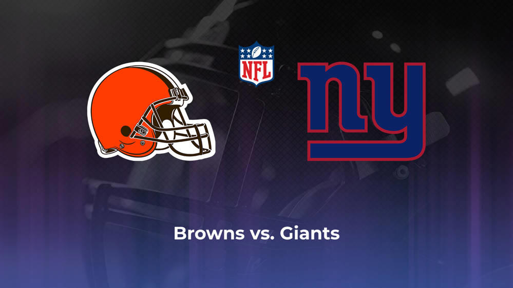 Bet on Browns vs. Giants in New Jersey Betting Odds, Line and Spread