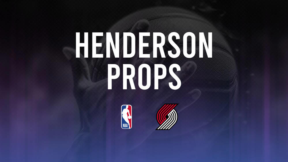 April 1 Trail Blazers vs. Magic Player Props: Scoot Henderson