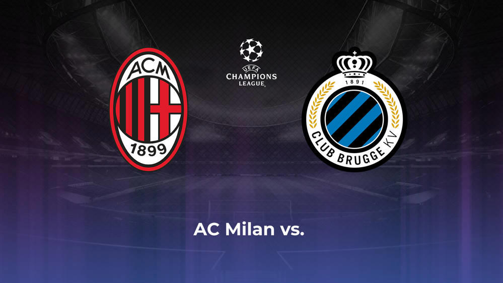 AC Milan vs. Club Brugge Betting Odds, Offensive Leaders, & Moneyline 10/22/2024