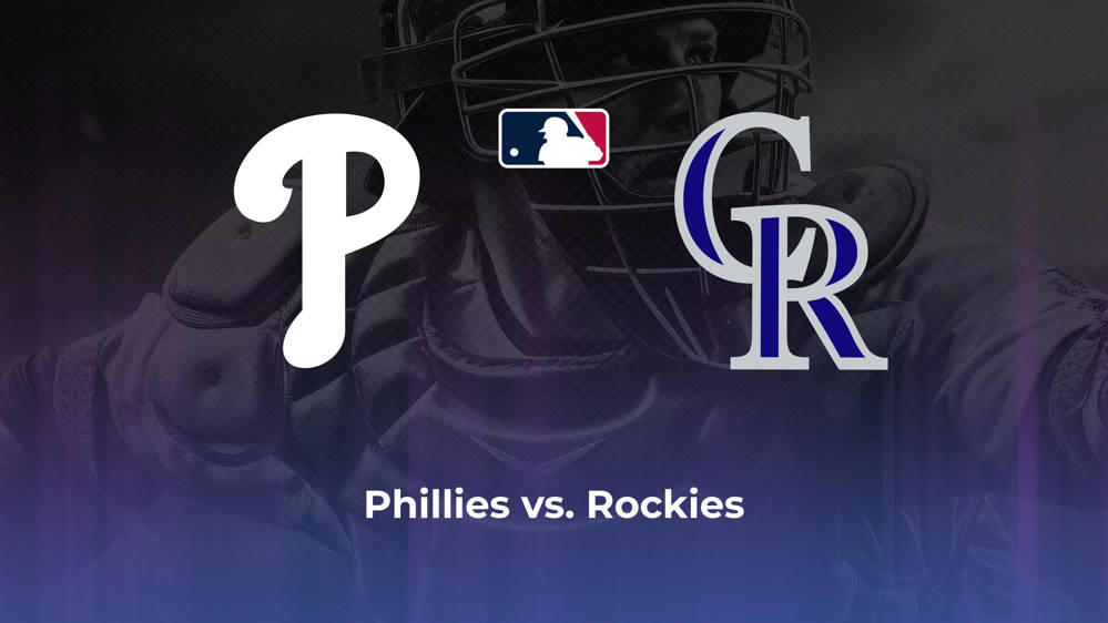 Phillies vs. Rockies Betting Odds, Probable Starters 5/25/2024