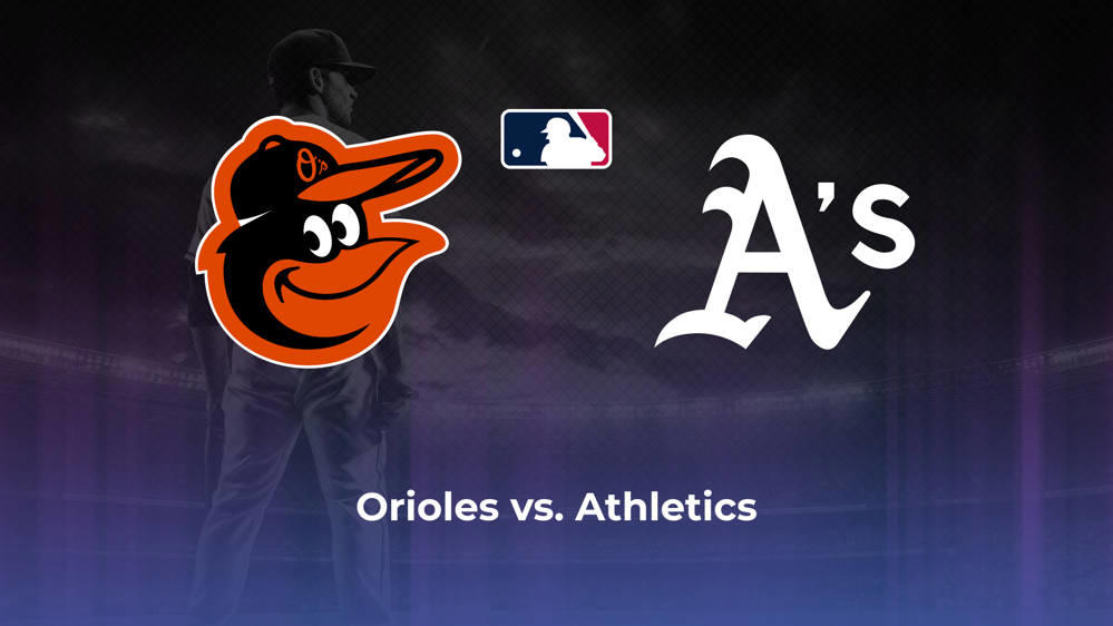 Orioles vs. Athletics Betting Odds, Probable Starters 7/5/2024